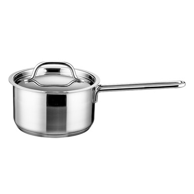 

Jingdong supermarket Jia Bai milk pot 304 stainless steel three-layer composite bottom 16cm milk pot induction cooker fire general JBYS-16D