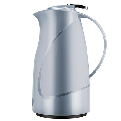 

Jingdong supermarket] SIMELO impression Kyoto glass liner Antarctic insulation pot 1.6L (elegant silver