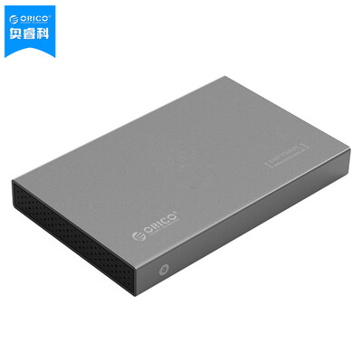 

ORICO (ORICO) 2518C3 2.5 дюйма типа C серийный SATA3.0 алюминиевый сменный картридж для диска рабочего стола внешняя коробка может быть ввинчен Серый