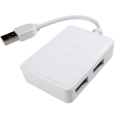

Biao Wang (SSK) SHU200 4-портовый концентратор HUB USB2.0 расширение многопортового USB-USB