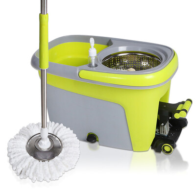 

Revitalization four-wheel drive rotary mop bucket set pedal-type rotary tow barrel TPM1301