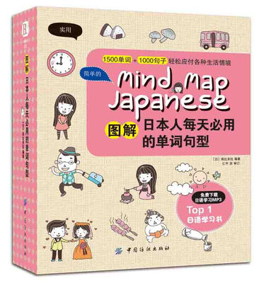 

图解日本人每天必用的单词句型
