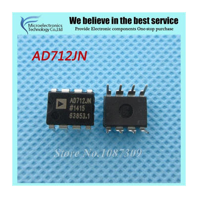 

10PCS free shipping AD712JN AD712 AD712JNZ DIP-8 Precision Amplifiers PREC HIGH Spd DUAL BIFET new original