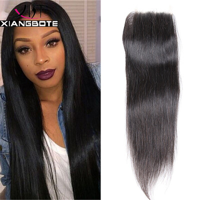 

7A Malaysian Straight Hair With Closure 3 Bundles With Closures Cheap Human Hair With Closure Straight Malaysian Virgin Hair