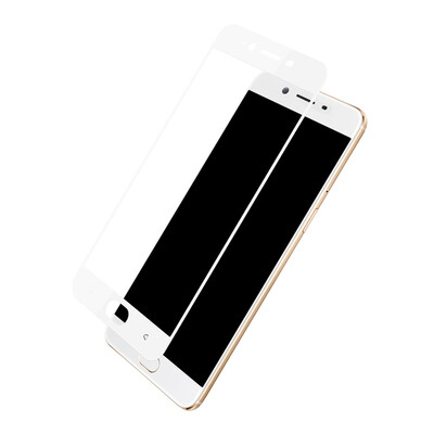 

(Baseus) OPPO R9SPlus закаленный полноэкранный полный охват взрывозащищенный R9SP мобильный телефон стеклянная пленка белый