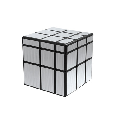

Fantastic Art Rubik's Cube 3rd Order Rubik's Cube 3rd Order Rubik's Cube Beginner Smooth Student Children's Educational Toys Mirror Silver Upgrades 154