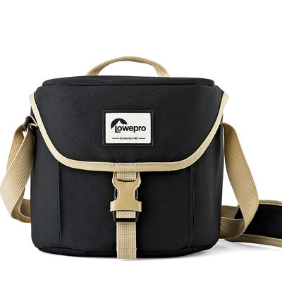 

Leo Po Po Lowepro 2017 new Urban + Shoulder Bag single shoulder camera bag SLR camera bag Messenger bag shoulder photography bag black