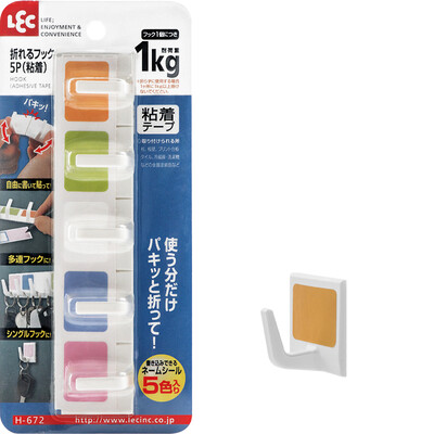 

Jingdong supermarket] Japan Li solid (LEC) paste folding hook 5 into 672