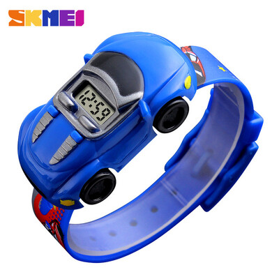 

SKMEI Children Cartoon Creative Digital Watches Car Black Kids Fashion Wristwatches for Boys Girls Casual Student Watch 1241