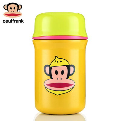 

Bangling Monkey (Paul Frank) Кубок изоляции Кубок женщин для детей Детский кубок Портативный милый мультфильм сжигающий кубок 320 мл Yaohuang PFD007