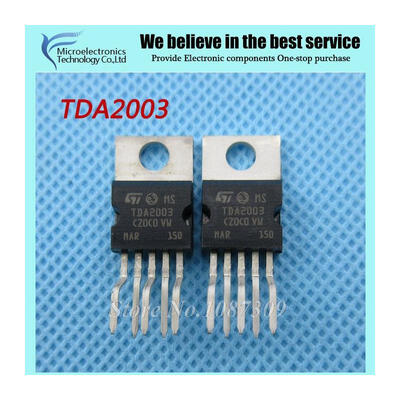 

10pcs free shipping TDA2003 TDA2003A TDA2003AV o Amplifiers 10 W radio audio amplifier new original