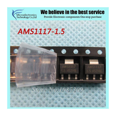 

200pcs free shipping AMS1117-1.5 AMS1117 1.5V 1A SOT-223 Voltage Regulato new original