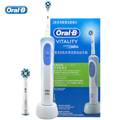 

Oral B Electric Toothbrush Adults Rechargeable Teeth Whitening Brush