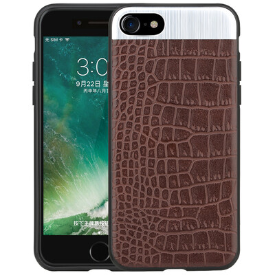 

Freeson iPhone7 Apple, телефон оболочки защитный рукав 7 крокодил фанерный защитная оболочка телефон устанавливает смешанные цвета коричневый