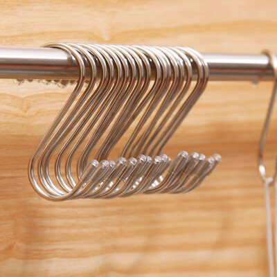

Ou Runzhe stainless steel version of multi-purpose S hook 20 Pack