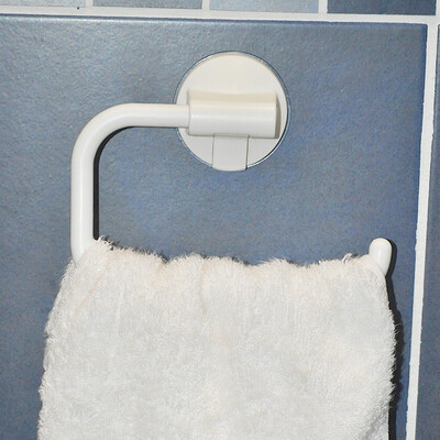 

[Jingdong Supermarket] Japan Li solid (LEC) lever sucker small towel hanging ring 155
