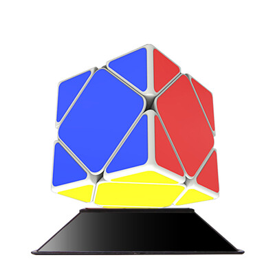 

Фантастическое искусство Rubik Cube третьего порядок сплошного цвета косое вращение порядка 3 игры Куб посвященные студенческих детских развивающие игрушки Рубика гладкий скат превращающего раздел обновления 176