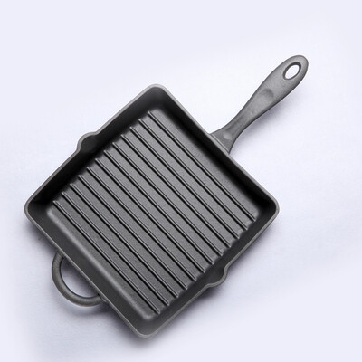 

Jingdong Supermarket] Casting (Jill May) 26cm flat bottom square convex root frying pan induction cooker general