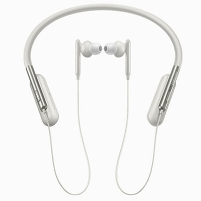 

Samsung (SAMSUNG) U Flex Elastic collar Bluetooth sports headsets (White) Bluetooth sports music headphones Collar headphones