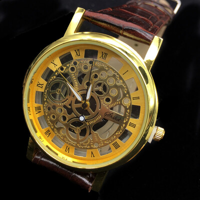 

Золотые наручные часы Мужские часы 2017 Лучшие знаменитые бренды Роскошные наручные часы Мужские часы Кварцевые часы Элегантные часы