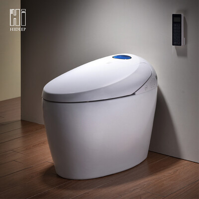 

HIDEEP Auto Washing&Cleaning Function Automatic Intelligent Toilet with Controller Floor Mounted Smart Toilet