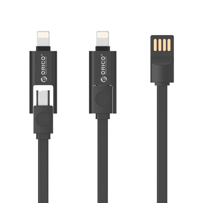 

Кабель 2-в-1 Lightning и Micro USB для зарядки и передачи данных ORICO