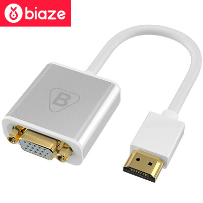 

BIAZE HDMI VGA конвертер переключатель VGA адаптер проса HD проектор TV конвертер подключен кабель с алюминиевой ZH10- аудиозапись