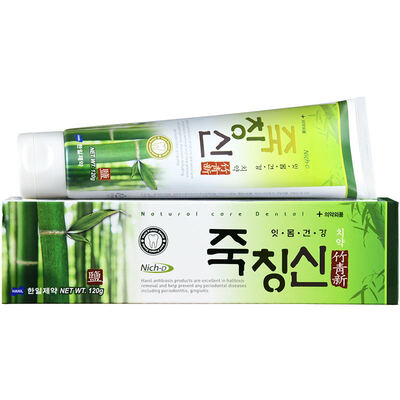

Niche Korea imported bamboo green new toothpaste mint flavor 120g