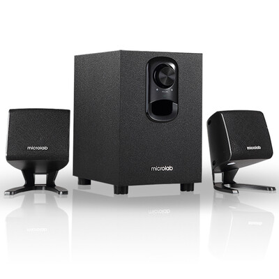 

Microlab M108 2.1 Active Multimedia Audio Speakers Notebook Mini Subwoofer