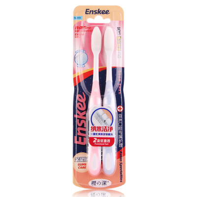 

Сакура Kit (Enskee) 360 ° × 2 щетка для очистки защитного десневой разветвленного (монтируется доставка двойной обработки для чистки языка) NO.833