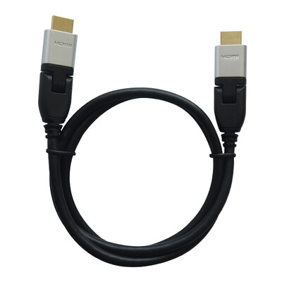 

And macro D&S DNS3017 HDMI cable video cable 4k HD cable 1 meter digital transmission cable TV computer cable standard 20 interface 360 ​​degree rotation HD data cable