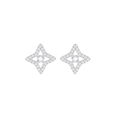 

Swarovski Sparkling white women 's fashion simple earrings 5364218