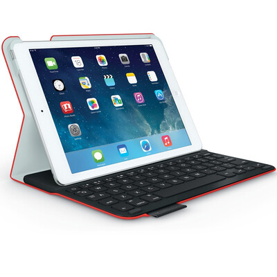 

Чехол для клавиатуры Logitech iK610 для iPad Air 1 поколения пламени красный