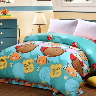 

Ai Wei bedding home textiles cotton quilt single increase single cotton quilt 180 215 music cool life