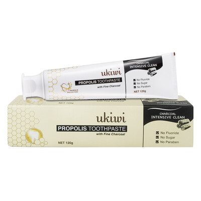 

Niu Xi elf ukiwi Propolis long charcoal toothpaste 120g New Zealand imports