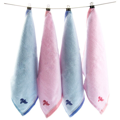 

Jingdong supermarket] Beier Xin (BABISIL) baby bamboo fiber scarf newborn mouth saliva towel 4