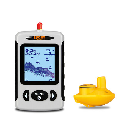 

Fish Finder Беспроводная портативная 45M / 135FT Сонарная глубина Sounder Alarm Carp Fishing Ocean River Lake