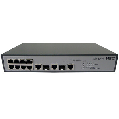 

Huawei H3C H3C SMB-S2610 8-port 100M network switch 2 Gigabit