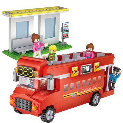 

COGO Конструктор для мальчиков игрушка для развития и обучения в серии нового города