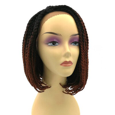 

Фронтальный парик для шнурка BOBO head Трехслойный оплетный паттерн Ombre Color