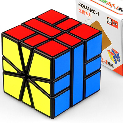 

Saints SQ1 Rubik's Cube professional match shaped smooth puzzle decompression toys to send tutorial black