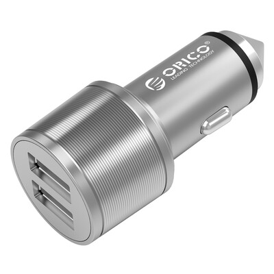 

ORICO UCL-2U Car Kit Charger Dual USB Port with Cigarette Lighter For iOS Android Mobile Phone Smartphone Tablet iPhone iPad