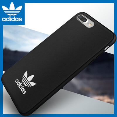 

Adidas (Адидас) клевер классического Tide бренд компании Apple iPhone7P \ 8 Plus телефона оболочка приливная волна мужчины женщина TPE скольжение Выдерживает падение защитного рукава черных и белого
