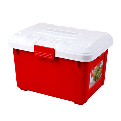 

Citylong Plastic Storage Box Car Box Trunk Box Car Storage Box Car Storage Organizer Thicken 1 Pack Large Red 36L 6159