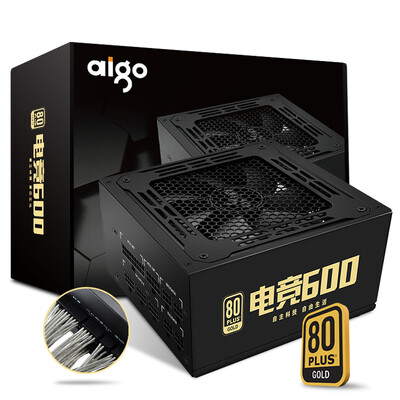 

Patriot (aigo) rated 600W gaming 600 transparent tin-plated full-model desktop computer power supply (full voltage gold / full bridge resonant circuit)