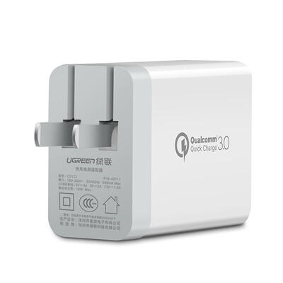 

Зарядное устройство Green Alliance QC3.0 Зарядное устройство Huawei FCP для зарядки USB USB зарядное устройство для зарядного устройства Эндрюс адаптер для мобильного телефона поддерживает музыку как сладостное просо 5/6 40711 белый