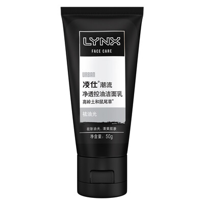 

LYNX Очищающий гель для умывания от прыщей и жирного блеска 50 г.