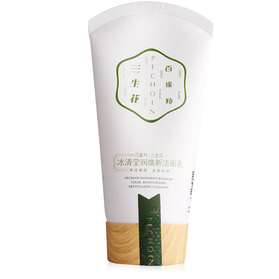 

One hundred birds gazelle flower ice Qingying Run Huan new cleanser 90g mild clean fresh moisturizing cleanser