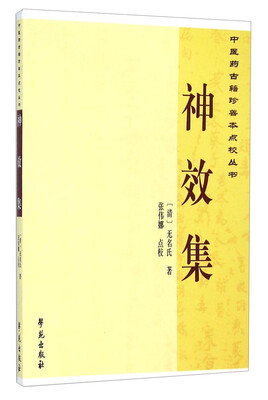 

中医药古籍珍善本点校丛书神效集