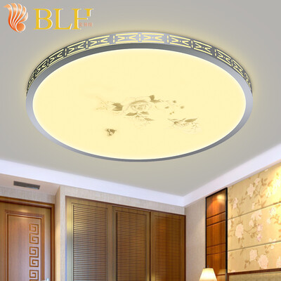 

【Jingdong Supermarket】 Bao Lihuang XD-8207 LED bedroom circular ceiling light three-color dimming simple lighting fixture warm aisle kitchen and toilet light 56W